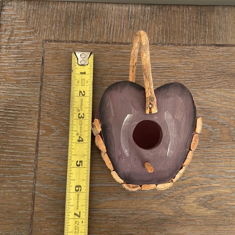 Apple Birdhouse Basket